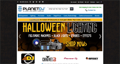 Desktop Screenshot of planetdj.com